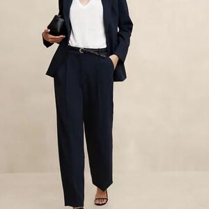 Banana Republic Navy Straight Leg Pants